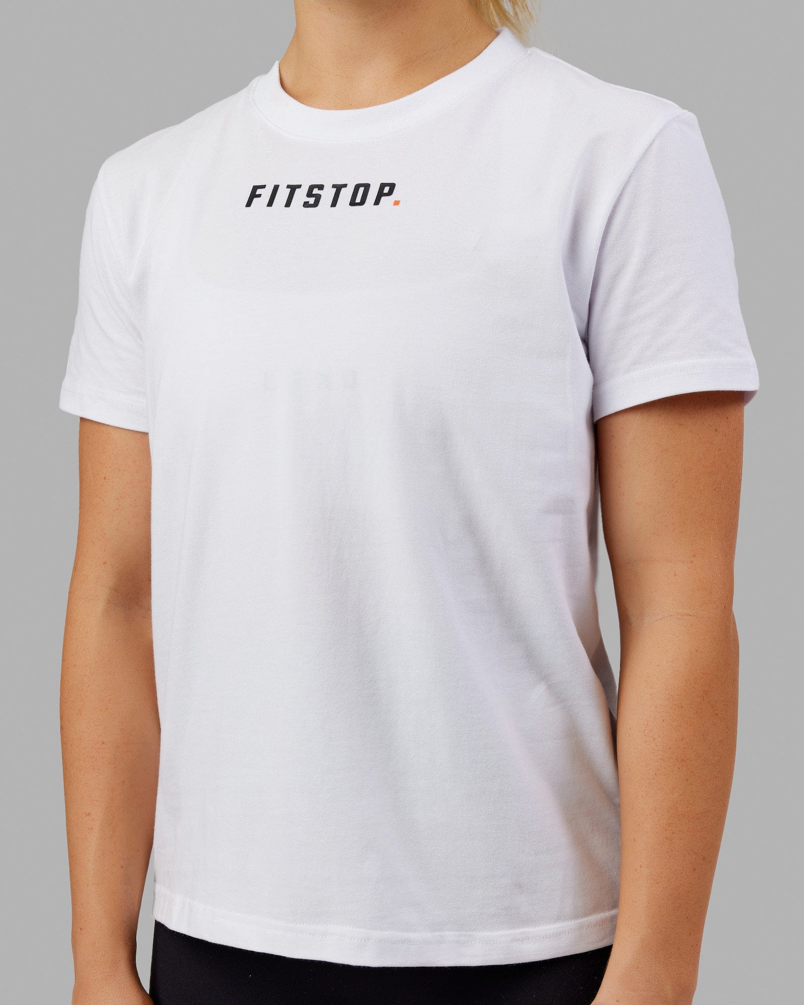 21108-fitstop-fast-flxcotton-tee-white-black-4.jpg Fitstop Fast FLXCotton Tee - White-Black
