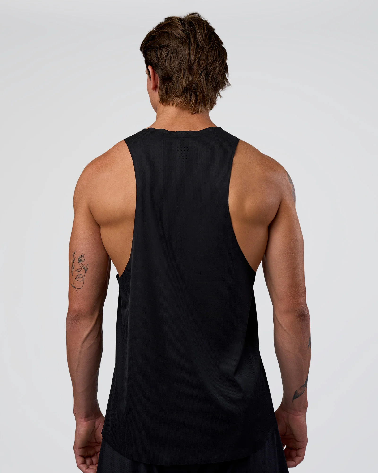 Race Day Tank - Black-Yellow Fizz