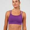 Genesis Layered Sports Bra - Fresh Purple