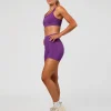 Genesis Layered Sports Bra - Fresh Purple