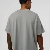 21138-oversized-heavyweight-boxed-tee-light-grey-marl-4.webp Oversized Heavyweight Boxed Tee - Light Grey Marl