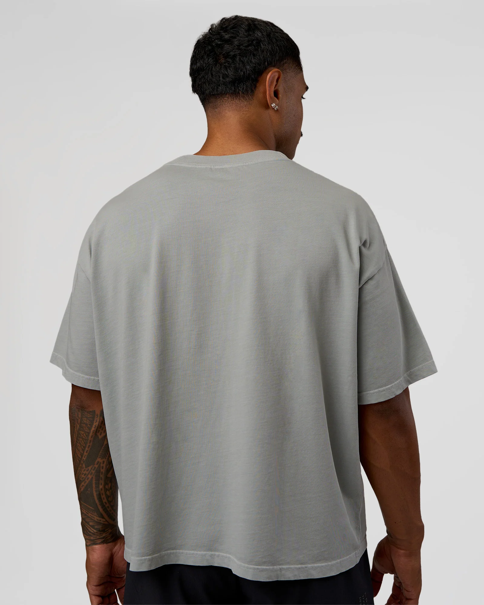 21138-oversized-heavyweight-boxed-tee-light-grey-marl-4.webp Oversized Heavyweight Boxed Tee - Light Grey Marl