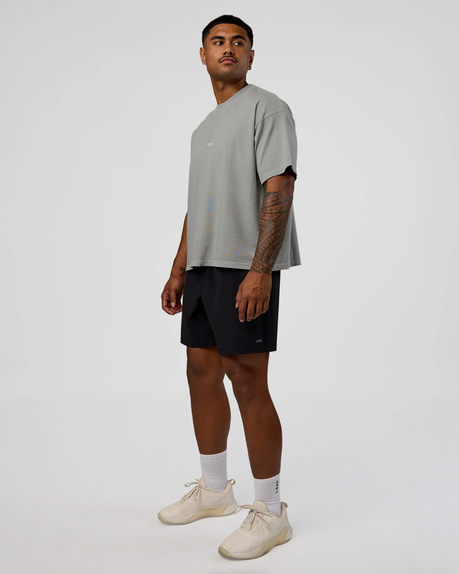 21138-oversized-heavyweight-boxed-tee-light-grey-marl-6.webp Oversized Heavyweight Boxed Tee - Light Grey Marl