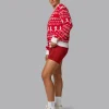 21171-lskd-christmas-knit-sweater-cherry-red-ivory-4.webp LSKD Christmas Knit Sweater - Cherry Red-Ivory