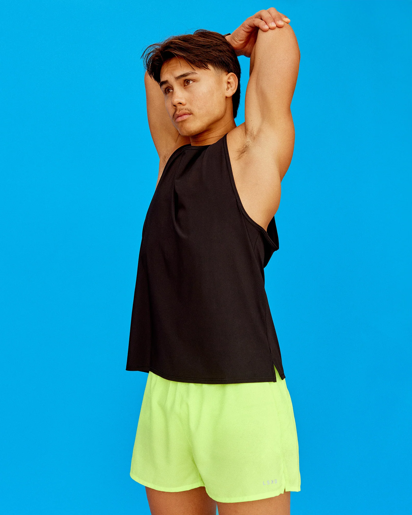 Pace 3" Performance Short - Lime Glo