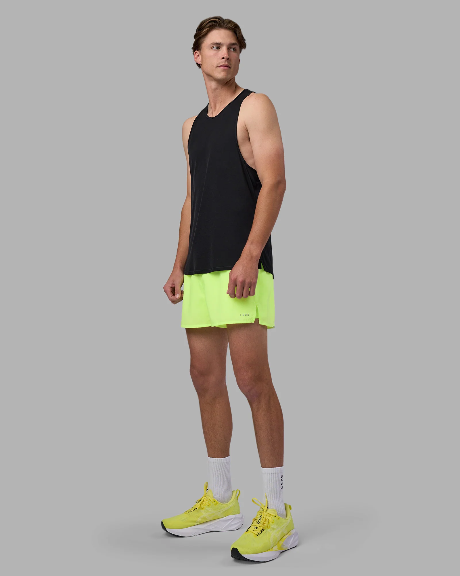 Pace 3" Performance Short - Lime Glo