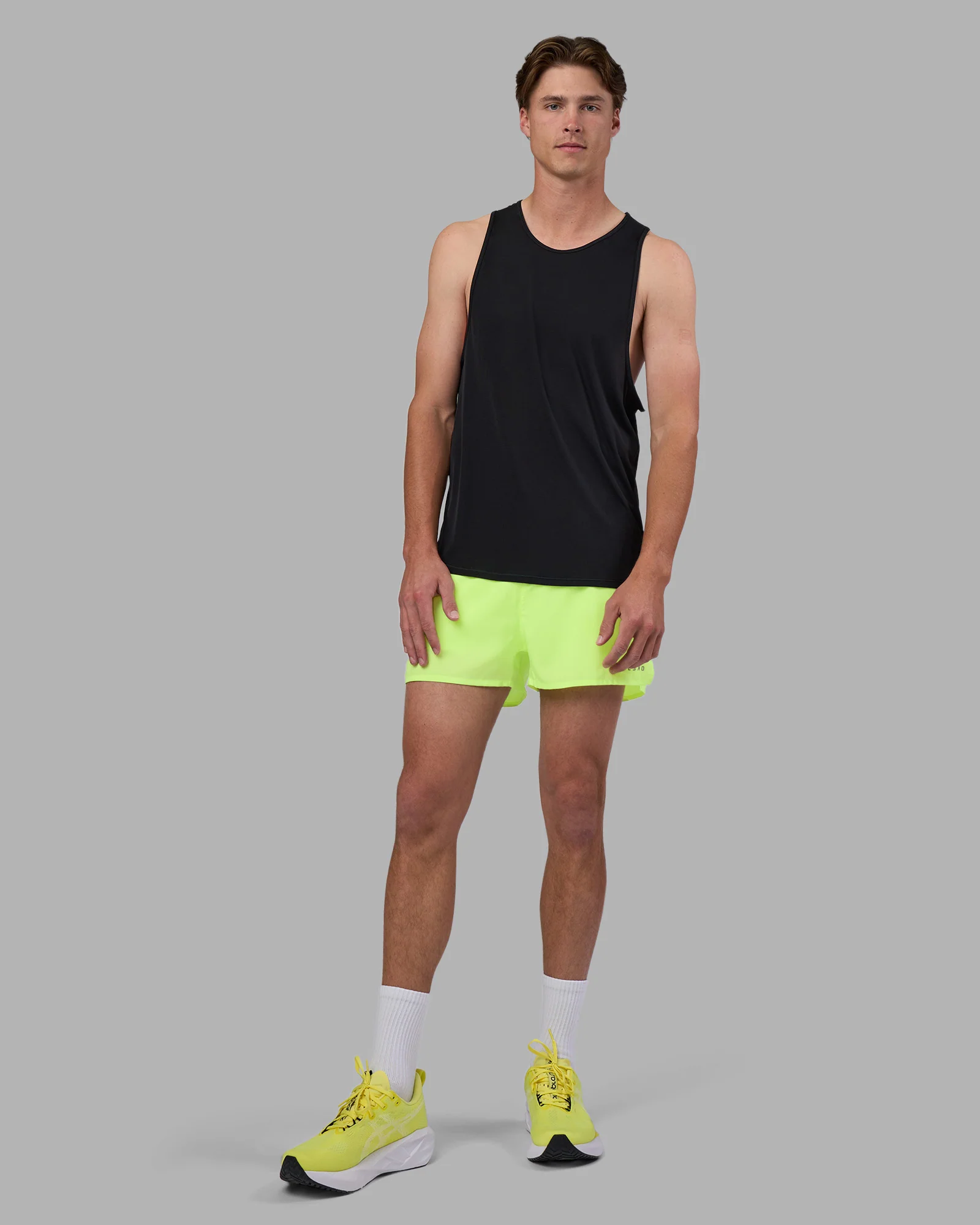 Pace 3" Performance Short - Lime Glo
