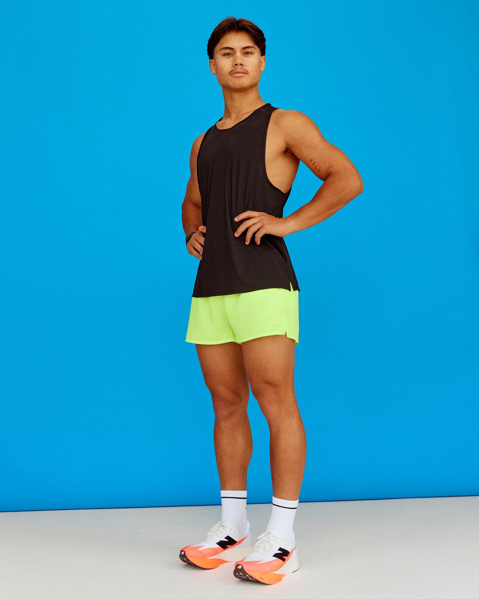 Pace 3" Performance Short - Lime Glo