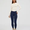 Flow Rib Long Sleeve Tee - Off White