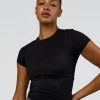 21205-bend-performance-short-sleeve-tee-black-1.webp Bend Performance Short Sleeve Tee - Black
