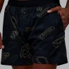 Patty Mills Challenger 6" Performance Short - Black-Vital Green