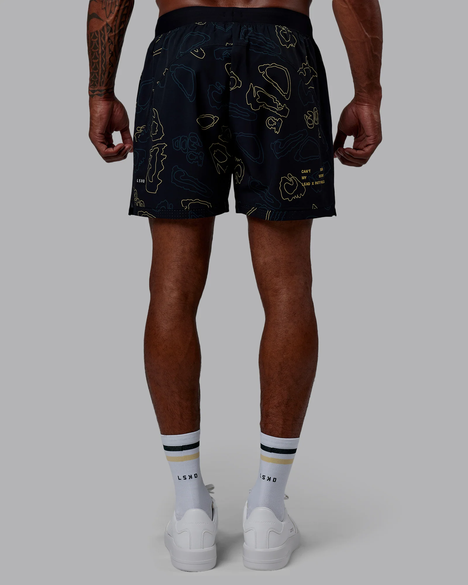 Patty Mills Challenger 6" Performance Short - Black-Vital Green