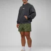 Miami Vibe Oversized Hoodie - Dark Storm-Marshmallow