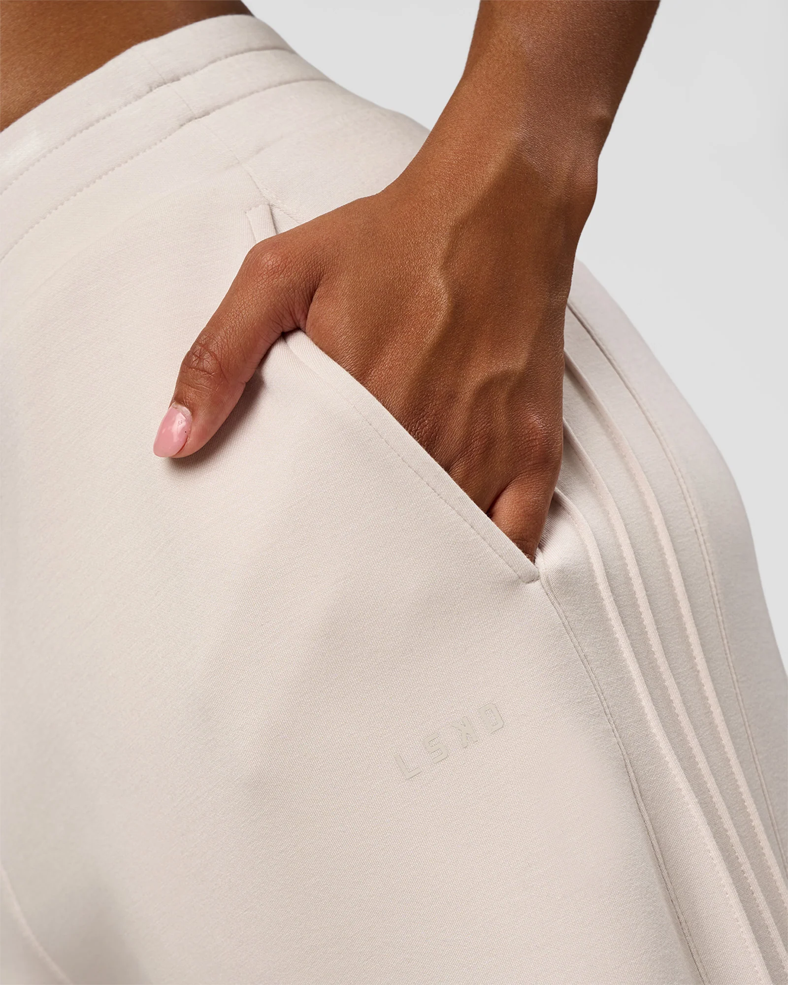 CF Elevate SoftTouch Pintuck Wide Leg Pant - Clay