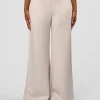 CF Elevate SoftTouch Pintuck Wide Leg Pant - Clay