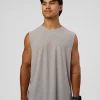 Cadence MicroMotion Muscle Tank - Alloy-Carbon Green