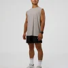 Cadence MicroMotion Muscle Tank - Alloy-Carbon Green