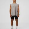 Cadence MicroMotion Muscle Tank - Alloy-Carbon Green