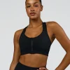 2144-elarra-zip-front-sports-bra-black-1.webp Elarra Zip Front Sports Bra - Black