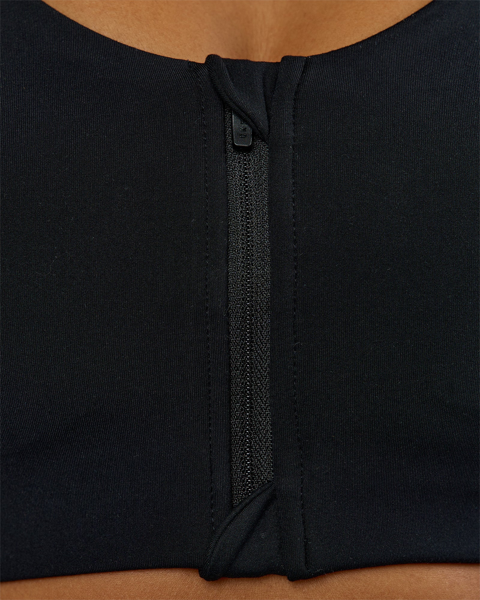 2144-elarra-zip-front-sports-bra-black-2.jpg Elarra Zip Front Sports Bra - Black