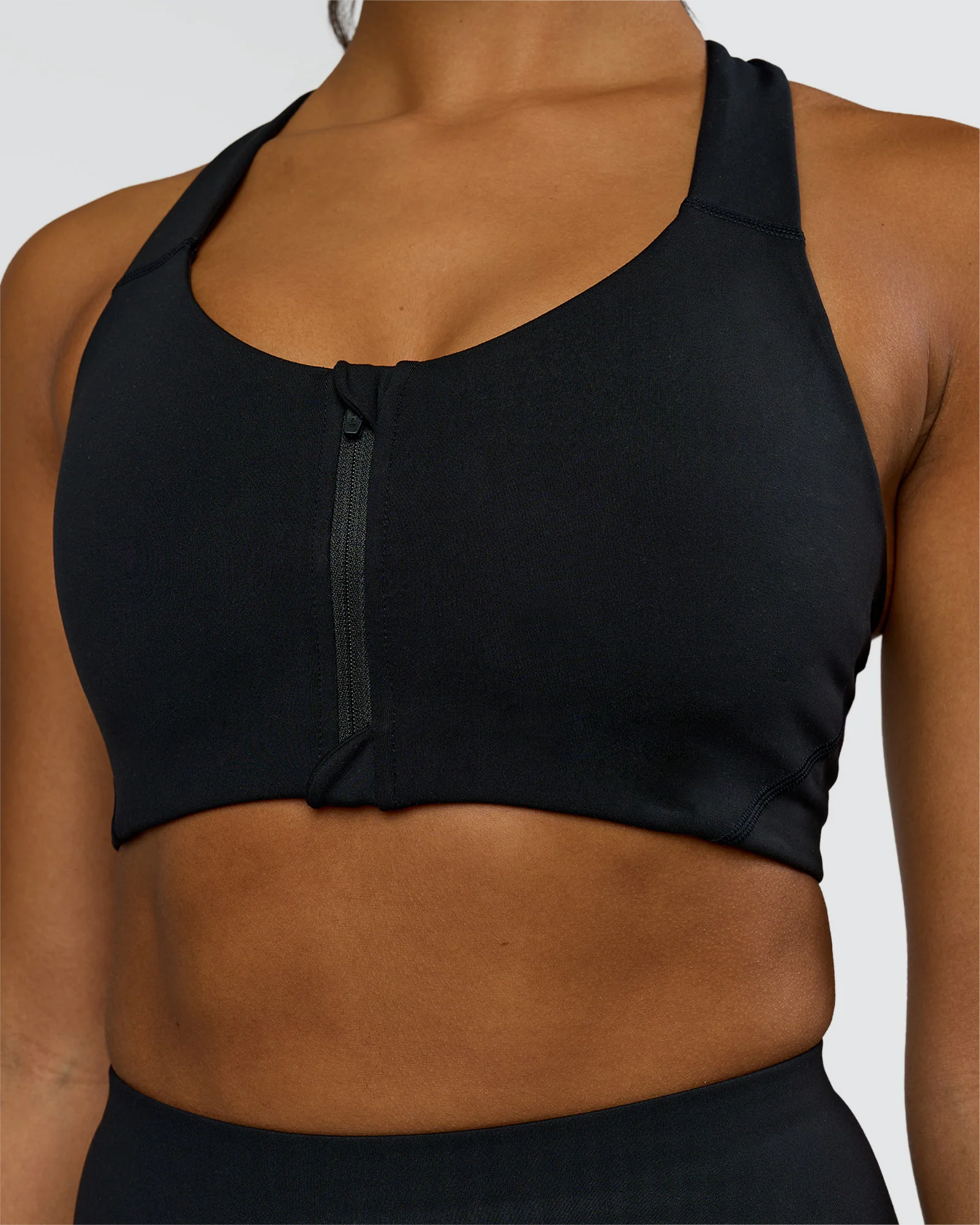 2144-elarra-zip-front-sports-bra-black-6.webp Elarra Zip Front Sports Bra - Black
