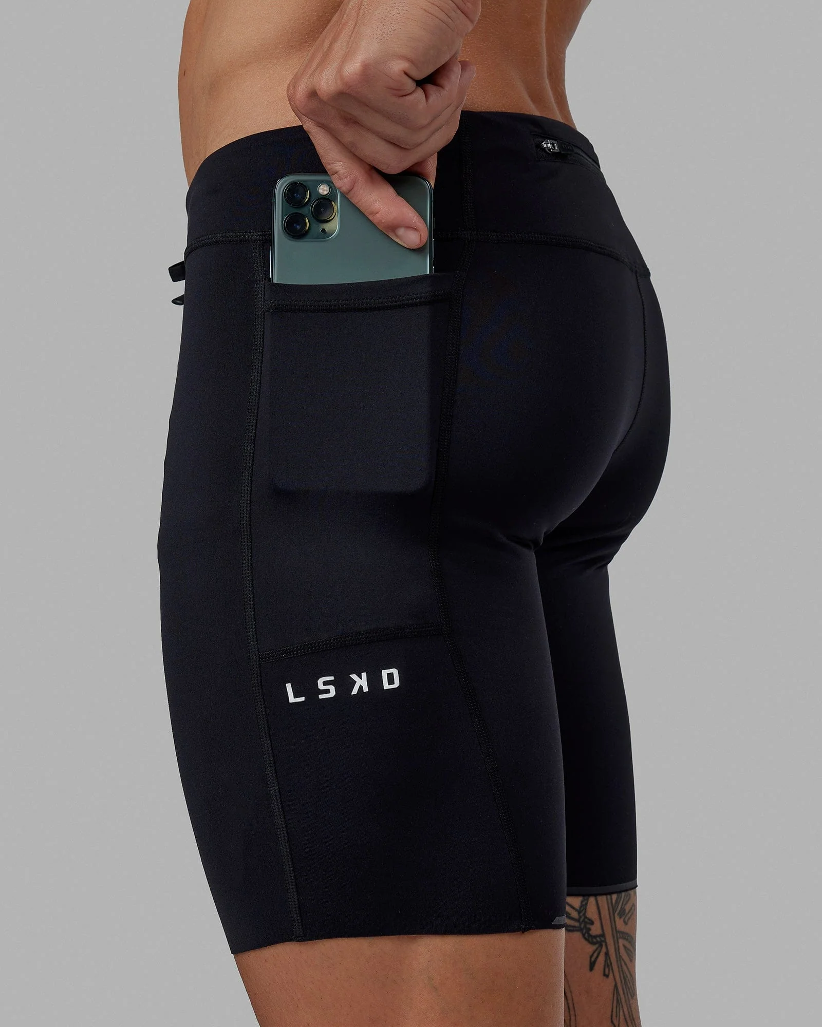 21443-o.g.-race-day-short-tight-8-black-2.webp O.G. Race Day Short Tight 8" - Black