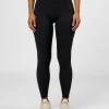 Liberate High-Rise Full Length Legging Pockets - Black-Palace Bluex