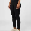 Liberate High-Rise Full Length Legging Pockets - Black-Palace Bluex