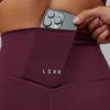Elixir Ultra High-Rise Full Length Legging - Cherry Lacquer