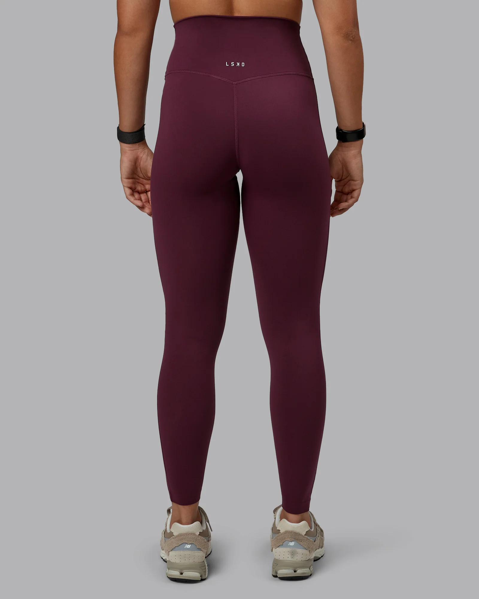 Elixir Ultra High-Rise Full Length Legging - Cherry Lacquer