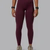 Elixir Ultra High-Rise Full Length Legging - Cherry Lacquer
