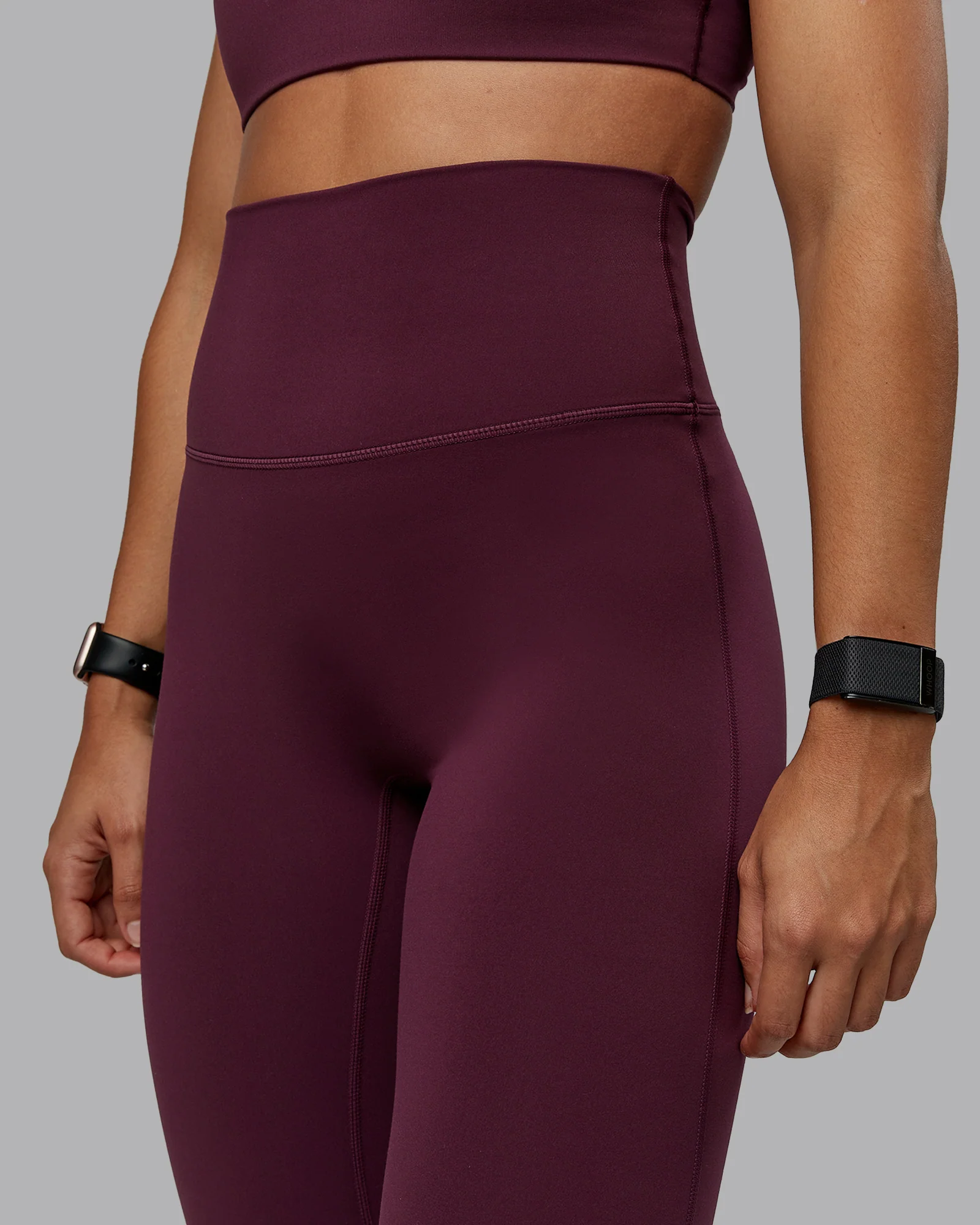 Elixir Ultra High-Rise Full Length Legging - Cherry Lacquer