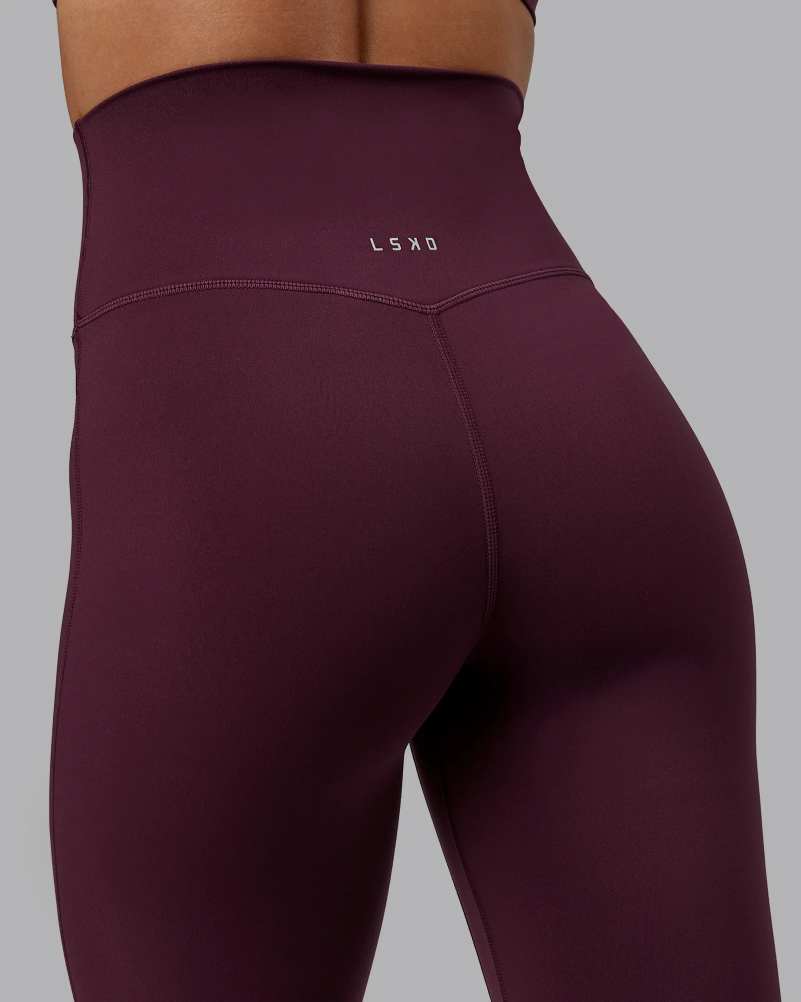 Elixir Ultra High-Rise Full Length Legging - Cherry Lacquer