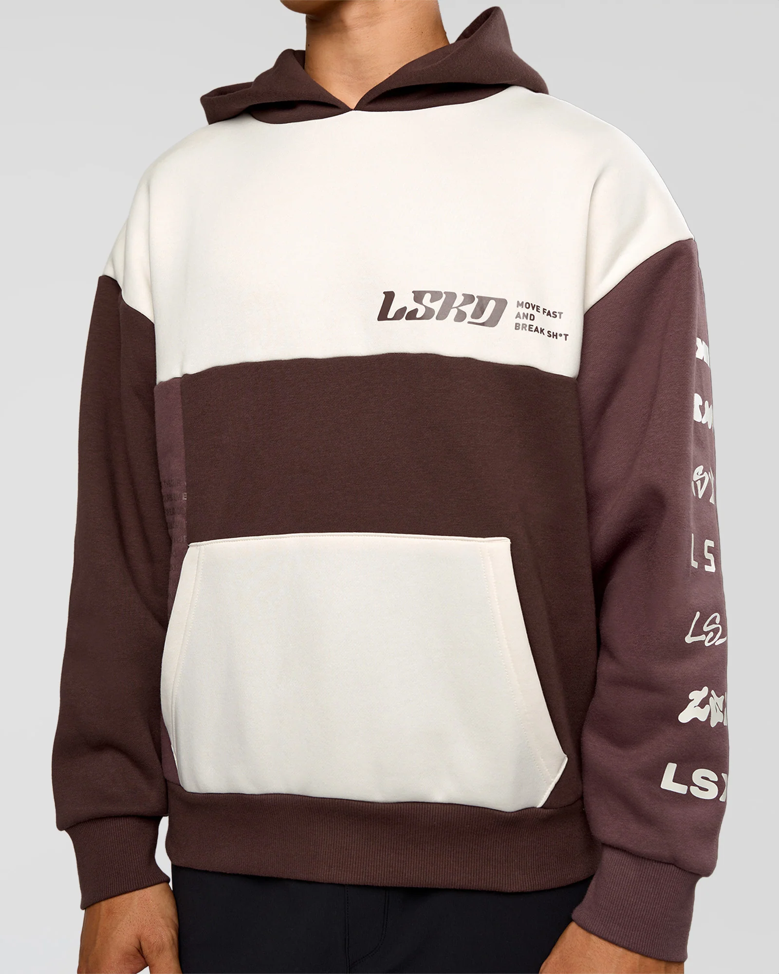 2197-deconstructed-fleece-hoodie-off-white-cocoa-powder-choc-10.webp Deconstructed Fleece Hoodie - Off White-Cocoa Powder-Choc