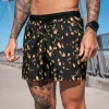 2215-pace-5-lined-running-short-markings-black-print-1.webp Pace 5" Lined Running Short - Markings Black Print