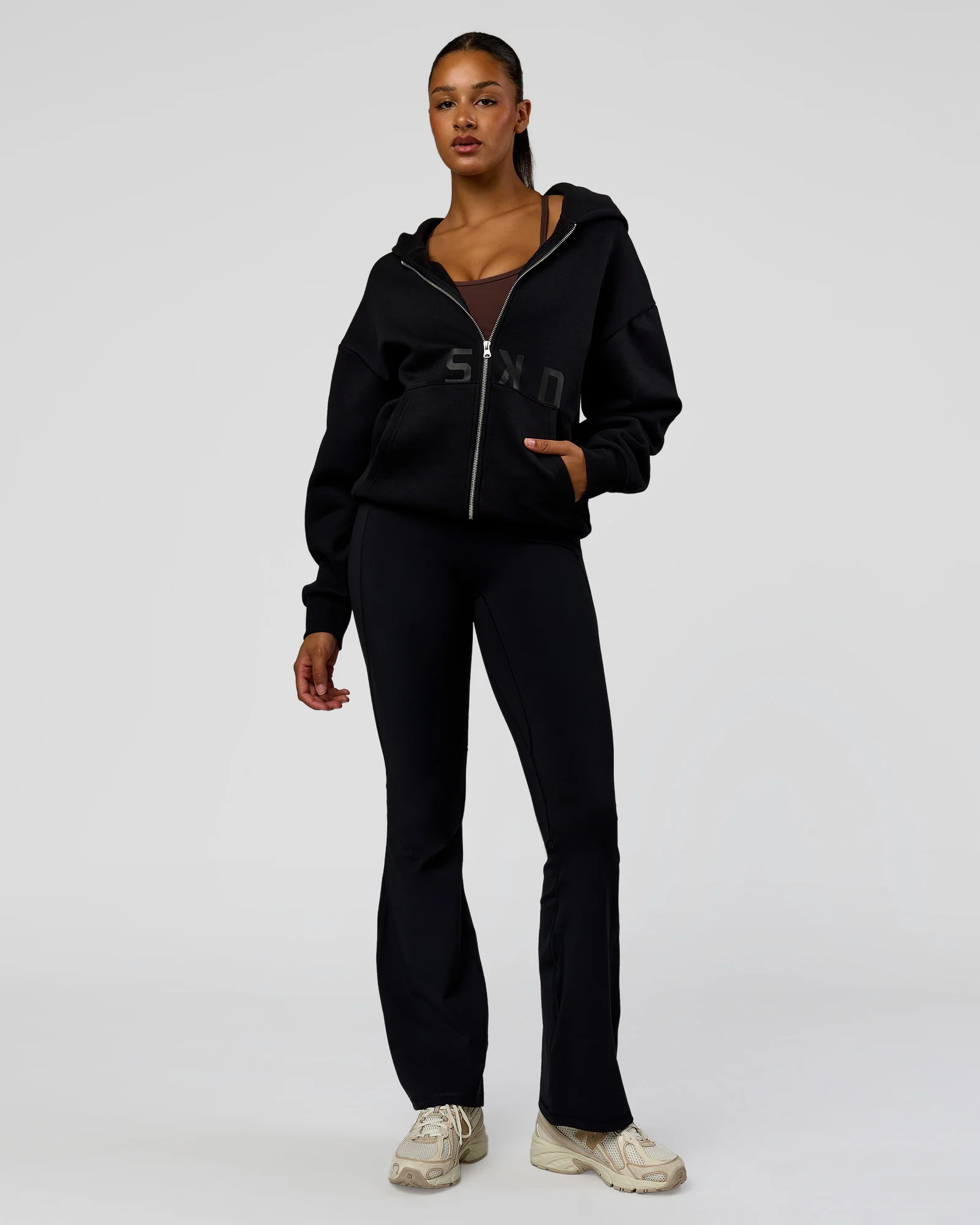 2223-shadow-mode-oversized-zip-through-hoodie-black-11.webp Shadow Mode Oversized Zip Through Hoodie - Black