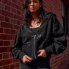 2223-shadow-mode-oversized-zip-through-hoodie-black-2.webp Shadow Mode Oversized Zip Through Hoodie - Black