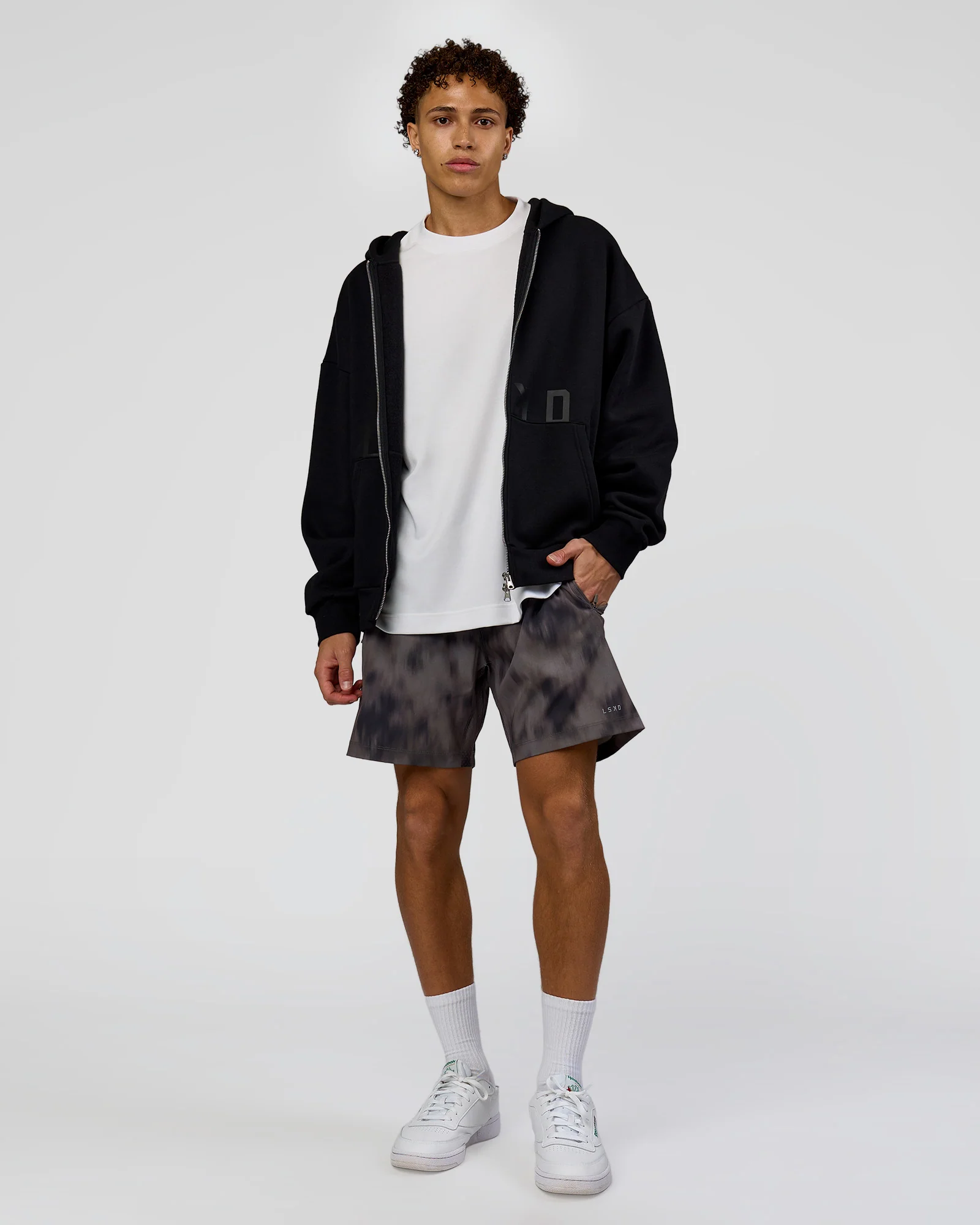 2223-shadow-mode-oversized-zip-through-hoodie-black-5.webp Shadow Mode Oversized Zip Through Hoodie - Black