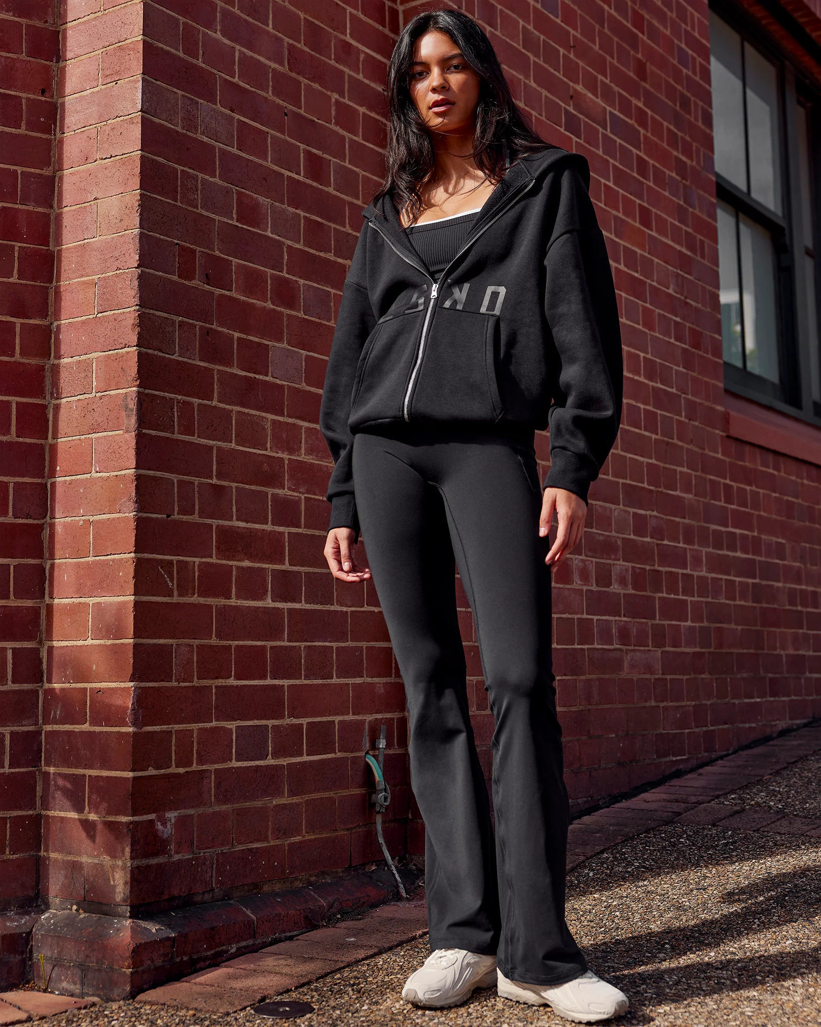 2223-shadow-mode-oversized-zip-through-hoodie-black-6.webp Shadow Mode Oversized Zip Through Hoodie - Black