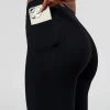 Liberate High-Rise Full Length Legging Pockets - Black-Cocoa Powder