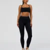 Liberate High-Rise Full Length Legging Pockets - Black-Cocoa Powder