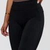 Liberate High-Rise Full Length Legging Pockets - Black-Cocoa Powder
