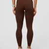 Elixir Ultra High-Rise Full Length Legging Pockets - Hot Chocolate