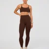 Elixir Ultra High-Rise Full Length Legging Pockets - Hot Chocolate
