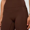 Elixir Ultra High-Rise Full Length Legging Pockets - Hot Chocolate