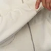 Shadow Mode Oversized Zip Through Hoodie - Off White