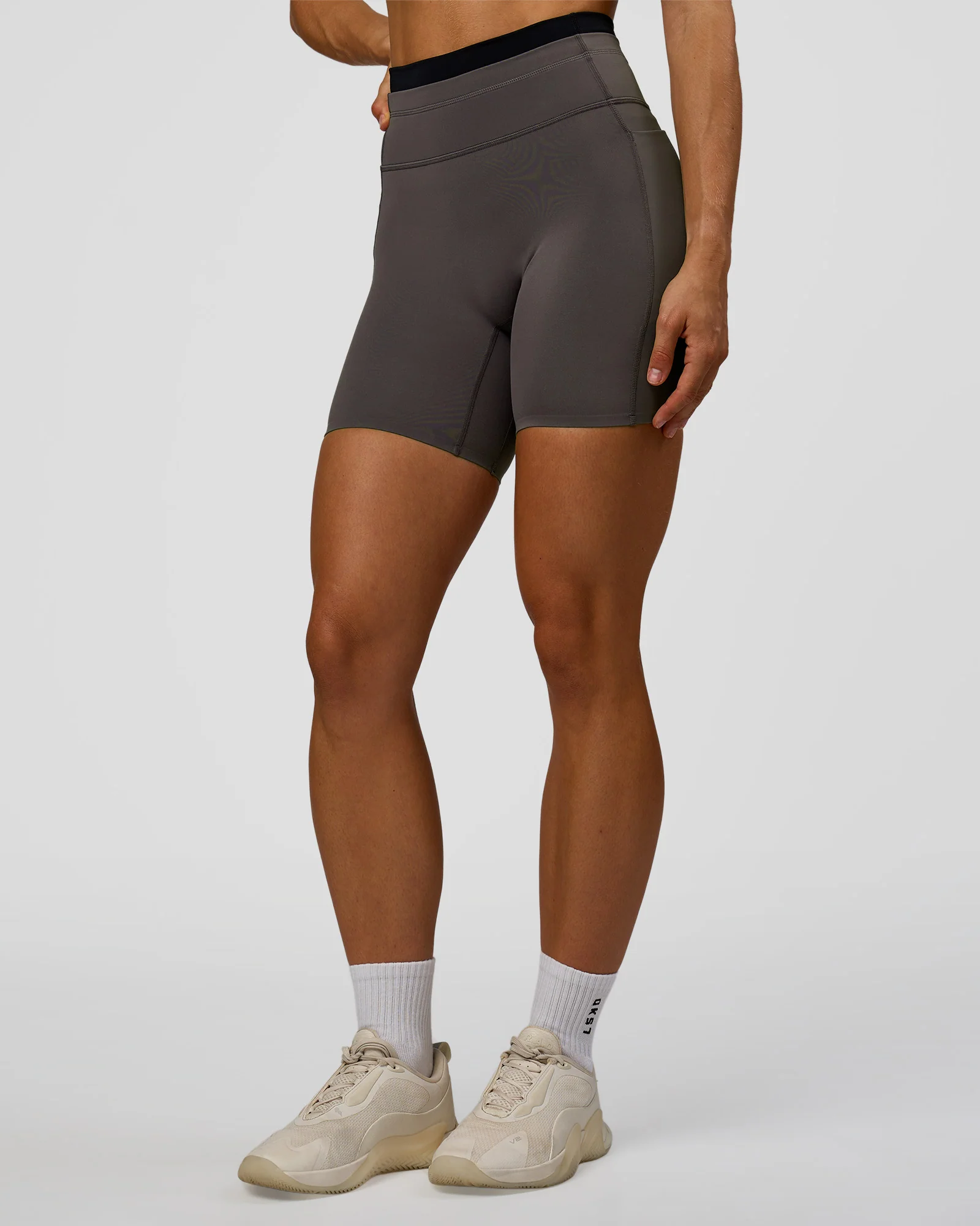 Liberate High-Rise 6" Short Pockets - Duskstone-Black