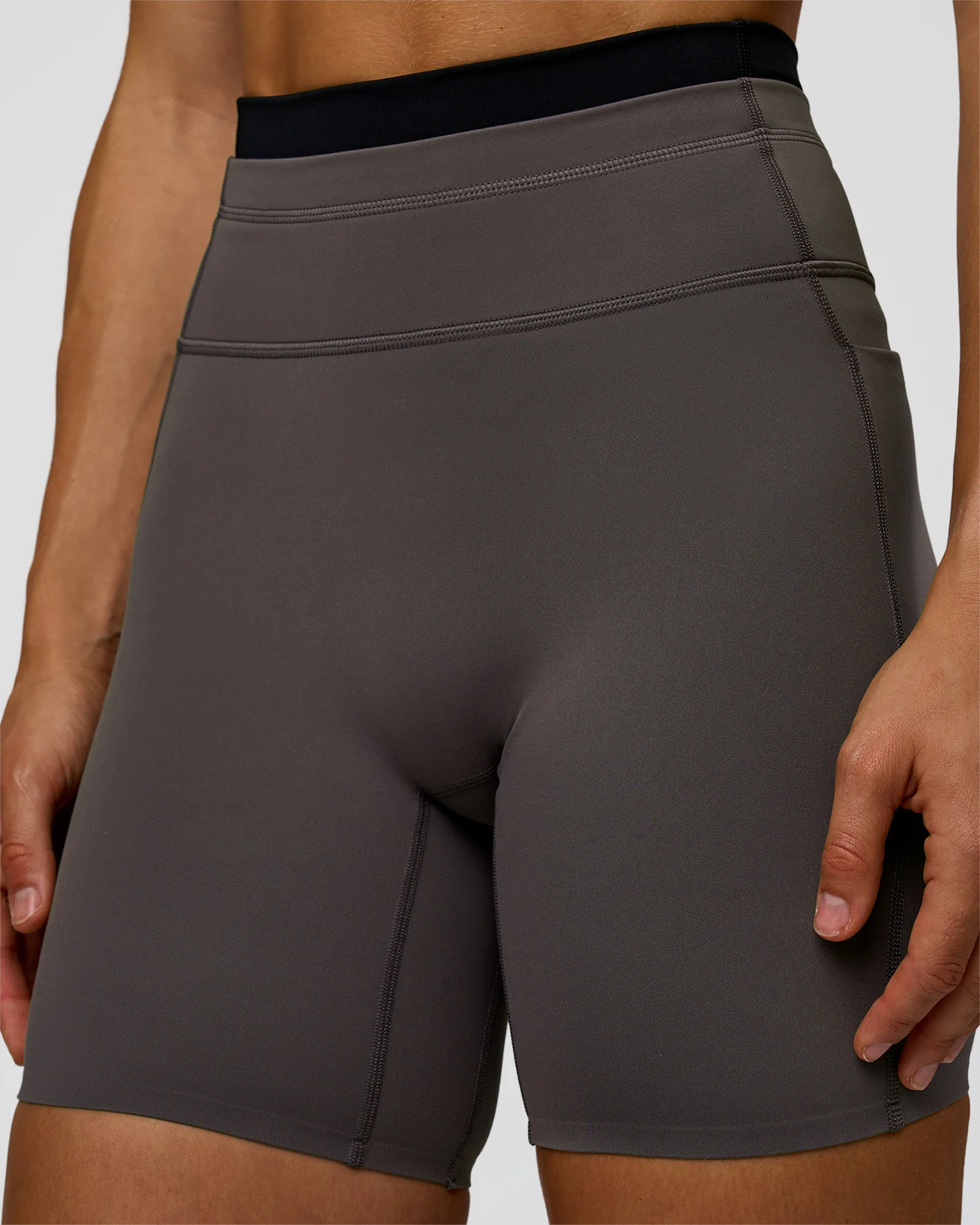 Liberate High-Rise 6" Short Pockets - Duskstone-Black