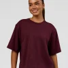 2415-afterdark-zerocrease-cropped-tee-cherry-lacquer-1.webp AfterDark ZeroCrease Cropped Tee - Cherry Lacquer