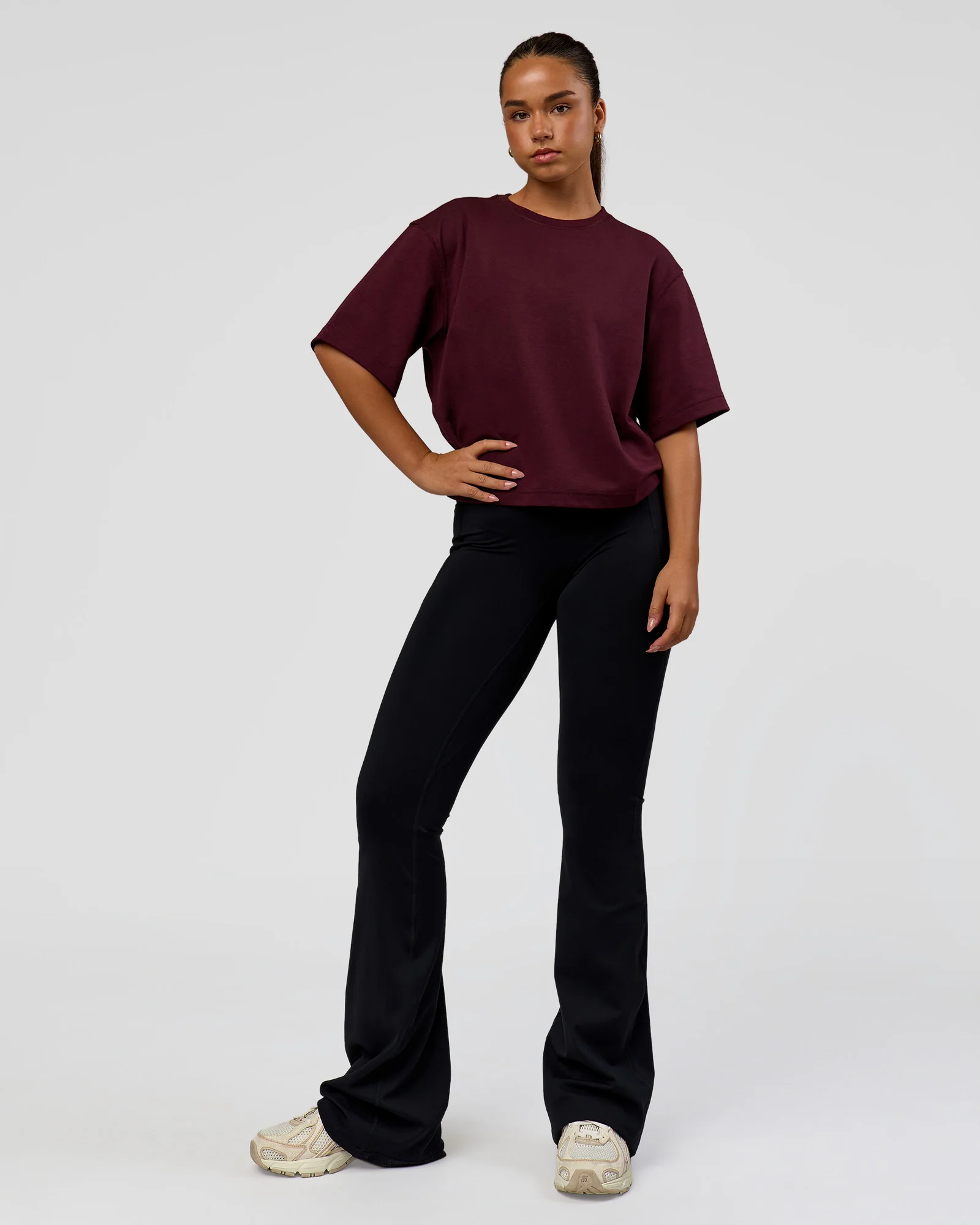 2415-afterdark-zerocrease-cropped-tee-cherry-lacquer-6.webp AfterDark ZeroCrease Cropped Tee - Cherry Lacquer